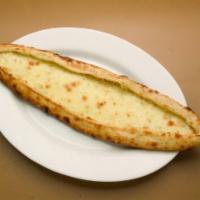 Cheese Pide · Pide with shredded mozzarella.
