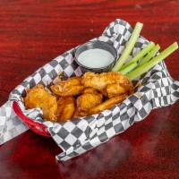 Jumbo Buffalo Wings 6 wings · Crispy bone in wings, tossed in your choice of our signature sauces or dry rubs, served with...