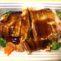 Chicken Teriyaki · Marinated or glazed in a soy based sauce. 