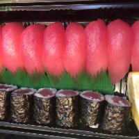 Tuna Lover · 8 pieces of tuna sushi and tuna roll.