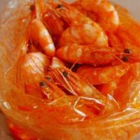 Shrimp (head on) one pound  · 