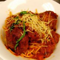 Spaghetti & Meatballs - Feeds 4 People · Spaghetti & Meatballs - Feeds 4 People. Everyone's Favorite Classic with House Made Meatball...