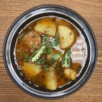 Potato Curry · Made Using Potatoes, Onions, Yogurt, Tomatoes, Ginger- Garlic Paste, Cilantro, Green Chilli,...