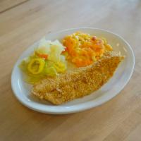 Baked Catfish Fillet · Cooked in an oven.