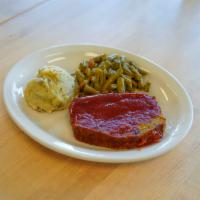Turkey Meat Loaf1 · Loaf made from seasoned and baked ground meat.