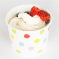 Vanilla Frozen Yogurt · No sugar added, non-fat, dairy, cream, gluten-free. 