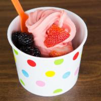 Watermelon Sorbet · Dairy, tart, gluten-free. Includes up to three fruits and toppings. 