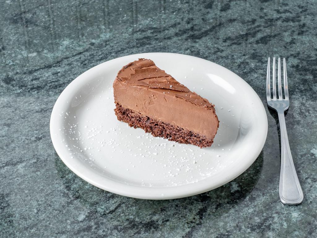 Chocolate Mousse · Dense and airy dessert.