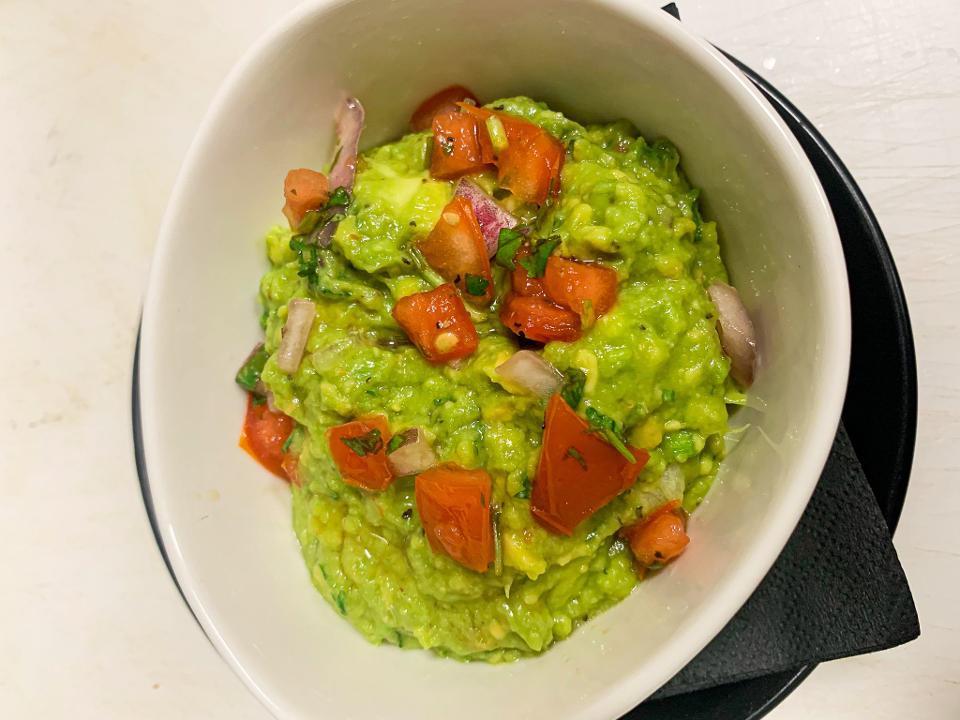 Guacamole · House-made fresh daily of avocados, red onion, cilantro, lime, and salt.