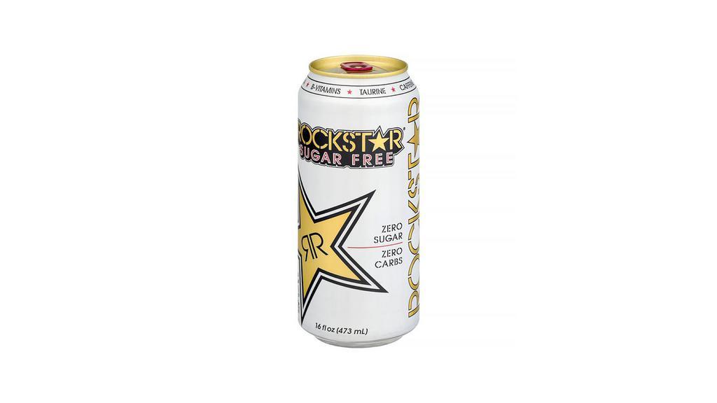 Rockstar Energy Drink - Sugar Free 16oz · Rockstar is designed for those who lead active lifestyles—from athletes to ROCKSTARS! 10 calories. Zero Sugar.