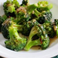 Broccoli with Garlic Sauce · Hot and spicy.