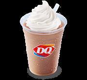 Shake · Milk and creamy Dairy Queen vanilla soft serve hand-blended into a classic Dairy Queen shake until it's velvety thick and delicious and garnished with a swirl of whipped topping.