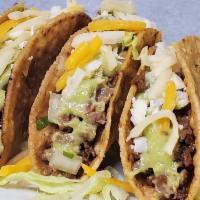 Impossible Chili Tacos (3) · NEW! Limited Time! Three tacos made with Impossible Foods’ ground plant “meat” chili . Come ...