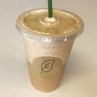 Chai Matcha  · Chai, matcha, your choice of milk and your choice of sweetener. 
Option of topped with blueb...
