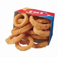 Side of Onion Rings · Hot, crisp, and tasty! Dairy Queen golden onion rings are a great addition to any order!