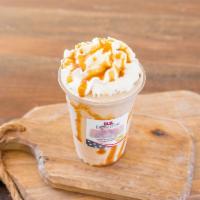 Blended Iced Coffee · Coffee frappuccino blended beverage.