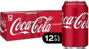 12 Pack Can Coke 12 oz.   · 