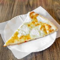 White Pie  · Mozzarella and Ricotta Cheese. (No Sauce)
(large size 18')