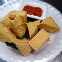 12 Pieces Crispy Fried Tofu · Hot and crispy fried tofu served with our special sweet sauce with ground peanut.