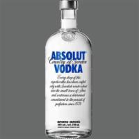 1-Liter Absolut Vodka · Must be 21 to purchase. 40.0% ABV.