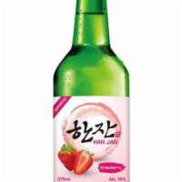 375 ml. Han Jan Strawberry Soju ·  Must be 21 to purchase. 12.0% ABV.