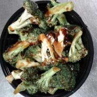 Broccoli in Brown Sauce · 