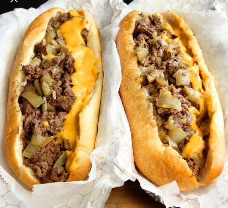Philly Cheesesteak Sandwich · Includes lettuce, tomato, cheese, mayonnaise or mustard.