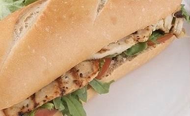 Grilled Chicken Sandwich · Includes lettuce, tomato, cheese, mayonnaise or mustard.