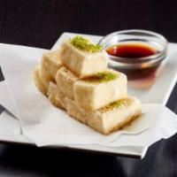 Age Tofu · Deep fried tofu with special dipping sauce.