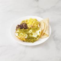 1. Ranch Style Eggs · With green / red sauce. Served with rice and beans, 3 tortillas.