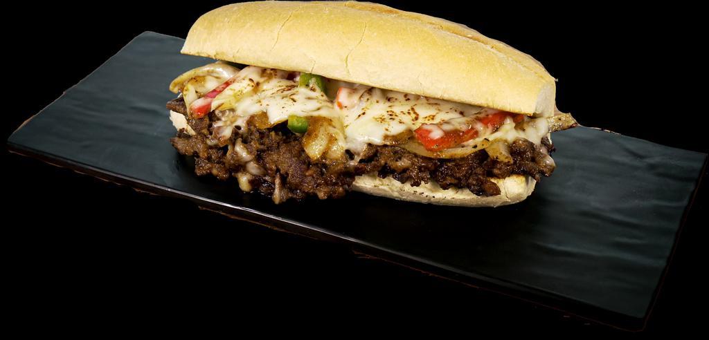 Bulgogi Philly Cheesesteak · your ordinary Philly cheesesteak with Bulgogi Fusion. Bulgogi, onion, pepper grilled with a cheese topping on a sandwich bread