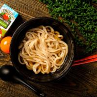 Kids Plain Udon Combo · Plain crafted noodle with a juice pack (Vegetarian)