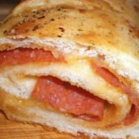 Sausage and Pepper Roll · Served with a side of marinara sauce. 