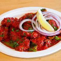 Chicken 65 · A spicy deep fried chicken dish from South of India.