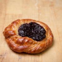 Blueberry Danish · Danish with blueberry filling