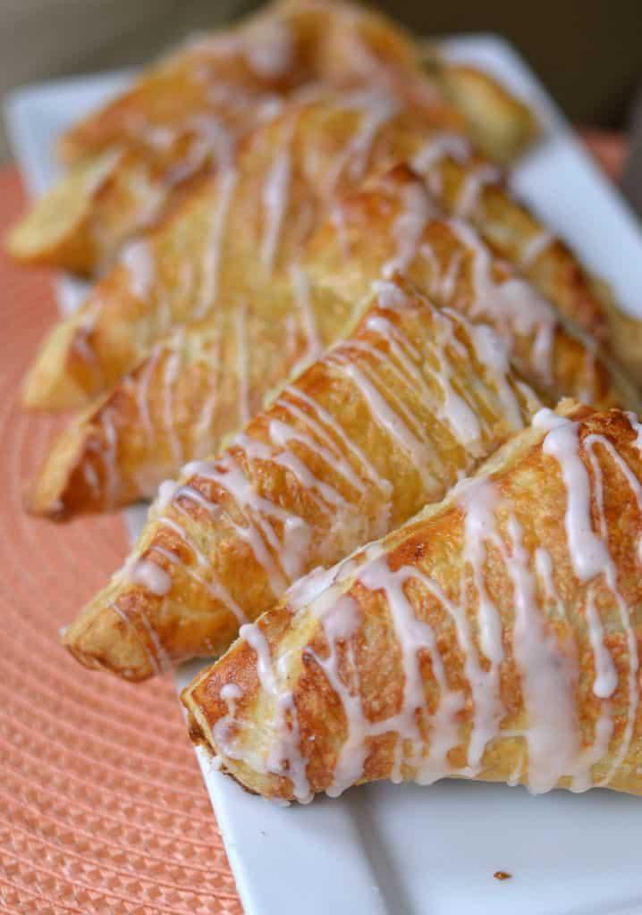 Apple Turnover · Buttery puff pastry stuffed with apple filling