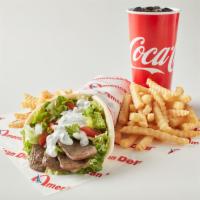 Gyro Combo · Served without drink.