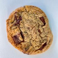 Chocolate Chip Cookie · Large baked chocolate chip cookie