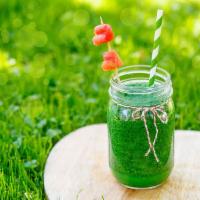 Evergreen Smoothie · Mango, pineapple, kale, spinach and dates. Only use almond milk and coconut milk.