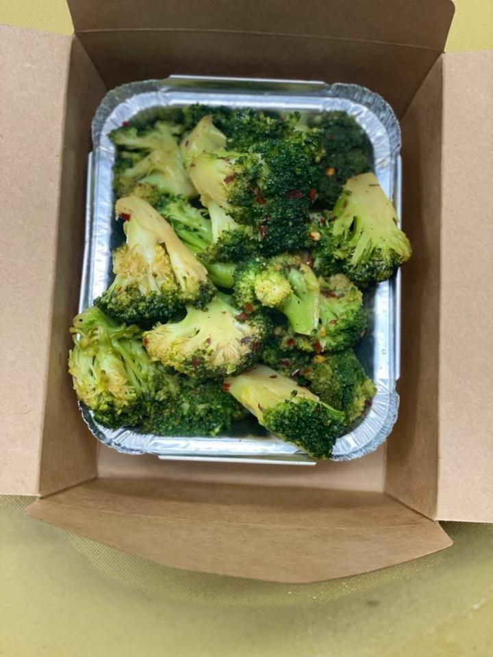 Hot Broccoli · Sautéed in olive oil, garlic and chili peppers.