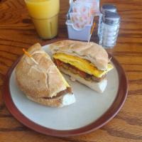 Egg Sandwich · 2 eggs any style on a roll. Add-ons for an additional charge. Different preparation for an a...