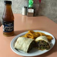 Philly Cheese Steak Wrap · 