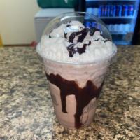Chocomil Shake · Chocolate with whipped cream.

