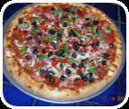 The Whole Nine Yards Pizza · Pepperoni, sausage, bacon, onion, green peppers, mushrooms, olives, our blend of cheeses and...