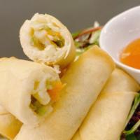 Vegetable Spring Roll · 6 pieces. 