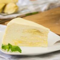Durian crepe cake  · 