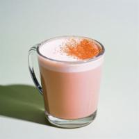 Chai Latte · Black tea infused with cinnamon, clove and other warming spices is combined with steamed mil...