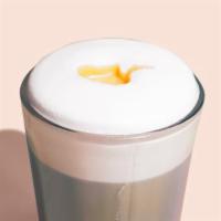 Vanilla Bean Coconutmilk Latte · Flavor-rich, this latte is made with real vanilla bean powder, frothed coconutmilk, then top...