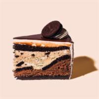 Oreo Mousse · Two types of lighter than air chocolate mousse, layered with crunchy Oreo cookie crumbles. E...