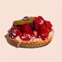 Fruit Tart · Fresh, colorful, and bursting with juicy fruit, rich pastry cream, a deliciously sweet pastr...